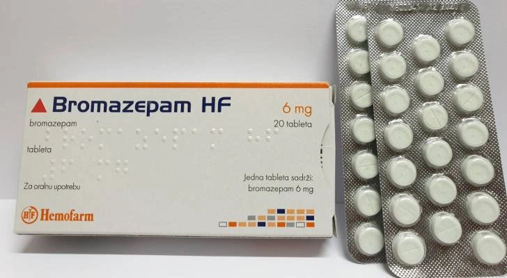 Bromazepam oral tablets