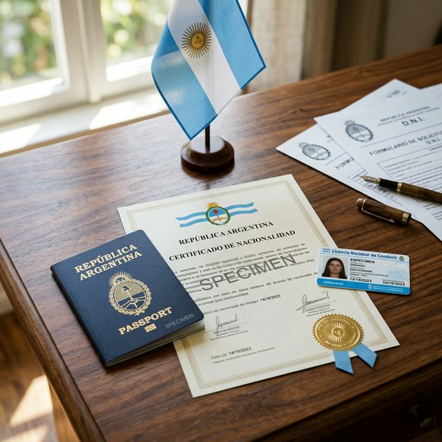 Argentina Citizenship Package