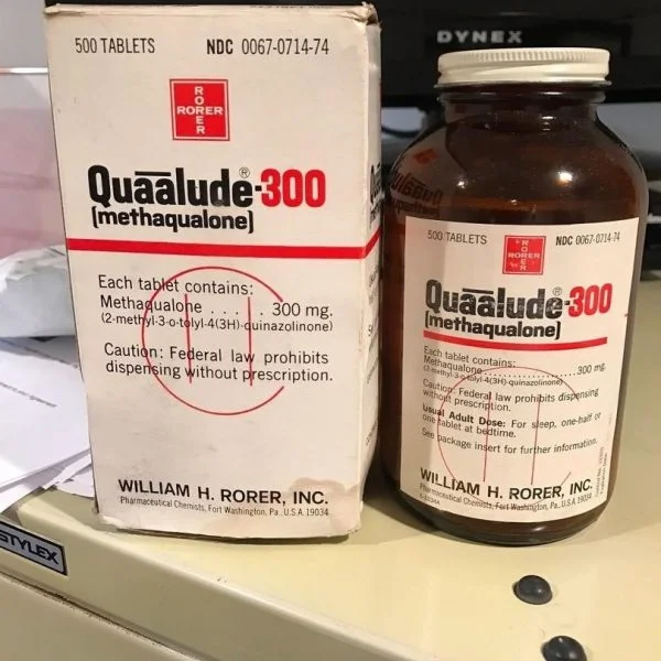 Mandrax (Quaalude) syrup 300mg